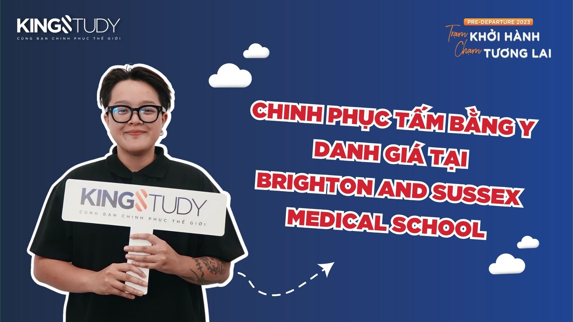 CHINH PHỤC TẤM BẰNG Y DANH GIÁ TẠI BRIGHTON AND SUSSEX MEDICAL SCHOOL